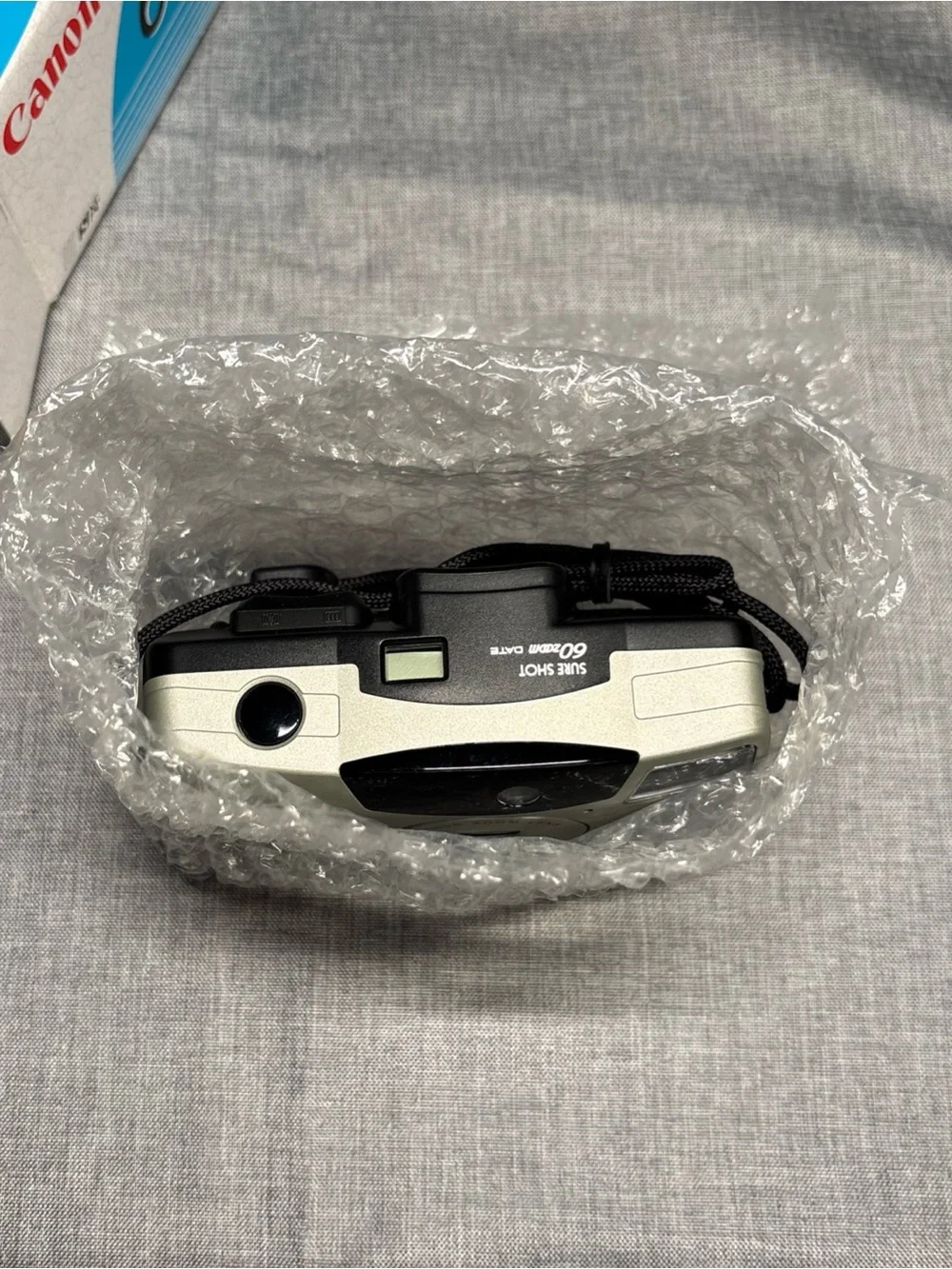 Canon Sure Shot 60 Zoom Shot 35mm Point & Shoot Film Camera NOS See Description.